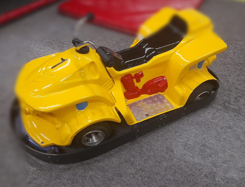 Gelbes Elektro-Quad für Kinder